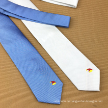 Chinesische Seide Jacquard Benutzerdefinierte Logo Männer Großhandel Designer Krawatten